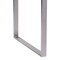 Armen Living Fenton Dining Table with Cement Gray Laminate Top and Brushed Stainless Steel Base LCFEDIBE - alternate 3